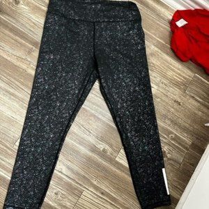 Black Reflective Mirage Light n Tight Hi-Rise 7/8 24"